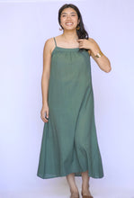 Load image into Gallery viewer, Stripe Sleeveless Dress - Green