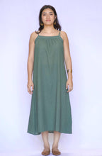 Load image into Gallery viewer, Stripe Sleeveless Dress - Green