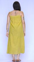 Load image into Gallery viewer, Stripe Sleeveless Dress - Mustard