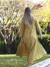 Load image into Gallery viewer, Calypso Dress Mustard