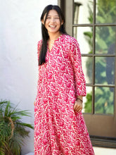 Load image into Gallery viewer, Calypso Aurora Dress Berry