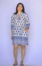 Load image into Gallery viewer, Amelia Dress - Navy White