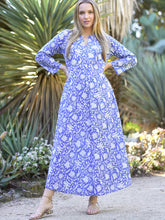 Load image into Gallery viewer, Calypso Thea Dress Royal Blue