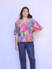 Load image into Gallery viewer, Premium Cotton Anjou Top O/S - BubbleGum