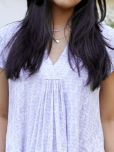 Load image into Gallery viewer, Bella Modal Block Print Short Dress Grey