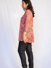 Load image into Gallery viewer, Relaxed Fit Cotton Tunic-Coral Teal