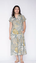 Load image into Gallery viewer, Aya Geo Dress - Sage