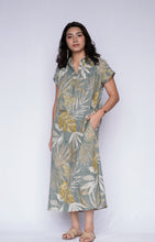 Load image into Gallery viewer, Aya Geo Dress - Sage
