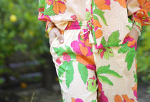 Load image into Gallery viewer, Anela Floral Print Pants Beige Multi