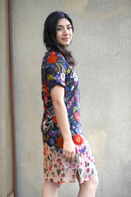 Load image into Gallery viewer, Erish Tunic Dress Black Beige