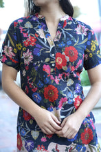 Load image into Gallery viewer, Erish Tunic Dress Black Beige