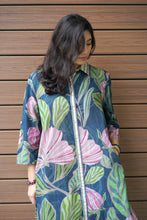 Load image into Gallery viewer, Talina Floral Print Dress Green Pink