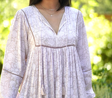 Load image into Gallery viewer, Vida Maxi Modal Dress Grey (Beige Grey)