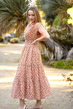 Load image into Gallery viewer, Camille Smocked Waist Maxi Dress Mocha