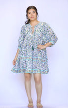 Load image into Gallery viewer, Raya Mini Dress Olive-Multi