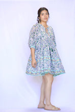 Load image into Gallery viewer, Raya Mini Dress Olive-Multi