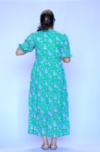 Load image into Gallery viewer, Remi Maxi Dress Green Paisley