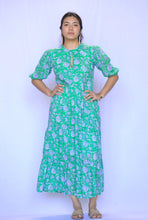 Load image into Gallery viewer, Remi Maxi Dress Green Paisley