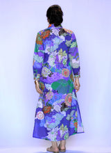 Load image into Gallery viewer, Seraphina Shirt Dress Purple Blue