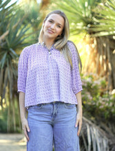 Load image into Gallery viewer, Jewel Geo Print Top