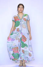 Load image into Gallery viewer, Amaryllis Maxi Dress Green Beige