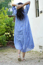 Load image into Gallery viewer, Skye Dress Floral Blue Green