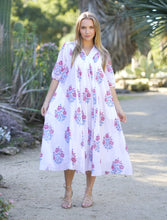 Load image into Gallery viewer, Skye Dress Block Printed White Multi