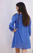 Load image into Gallery viewer, Elana Mini Dress Blue