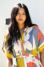 Load image into Gallery viewer, Brigitte Abstract Print Dress Multi