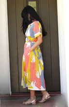 Load image into Gallery viewer, Brigitte Abstract Print Dress Multi