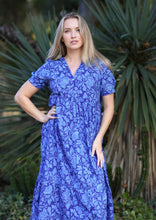 Load image into Gallery viewer, Maeve Maxi Dress Blue