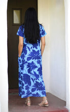 Load image into Gallery viewer, Carrie Cotton Dress Navy