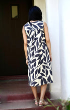 Load image into Gallery viewer, Ingrid Cotton Dress Black White