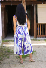 Load image into Gallery viewer, Adelia Jumpsuit Blue White