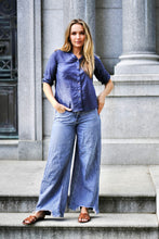 Load image into Gallery viewer, Amalie Solid Cotton Top Denim