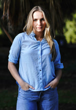 Load image into Gallery viewer, Amalie Solid Cotton Top Lt. Blue