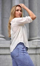 Load image into Gallery viewer, Amalie Solid Cotton Top White