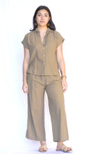 Load image into Gallery viewer, Erisha Short Sleeve Top Taupe