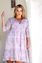 Load image into Gallery viewer, Riley Bib Dress Dusty Pink