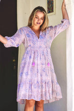 Load image into Gallery viewer, Riley Bib Dress Dusty Pink