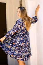 Load image into Gallery viewer, Camby Dress Navy Floral