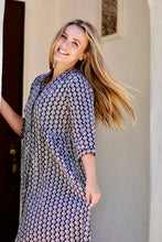 Load image into Gallery viewer, Amani Dress Geometric Black