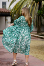 Load image into Gallery viewer, Mylah Midi Dress Forest Green