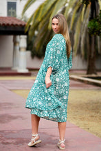 Load image into Gallery viewer, Mylah Midi Dress Forest Green