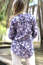 Load image into Gallery viewer, Anoushka Printed Top Navy Grey