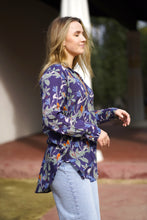 Load image into Gallery viewer, Anoushka Printed Top Navy Floral