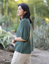 Load image into Gallery viewer, Coralee Cotton Gauze Top
