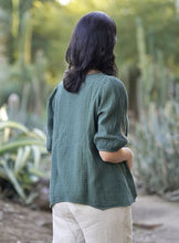 Load image into Gallery viewer, Coralee Cotton Gauze Top