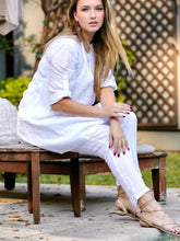 Load image into Gallery viewer, Bianca Linen Tunic White