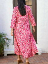 Load image into Gallery viewer, Calypso Aurora Dress Berry